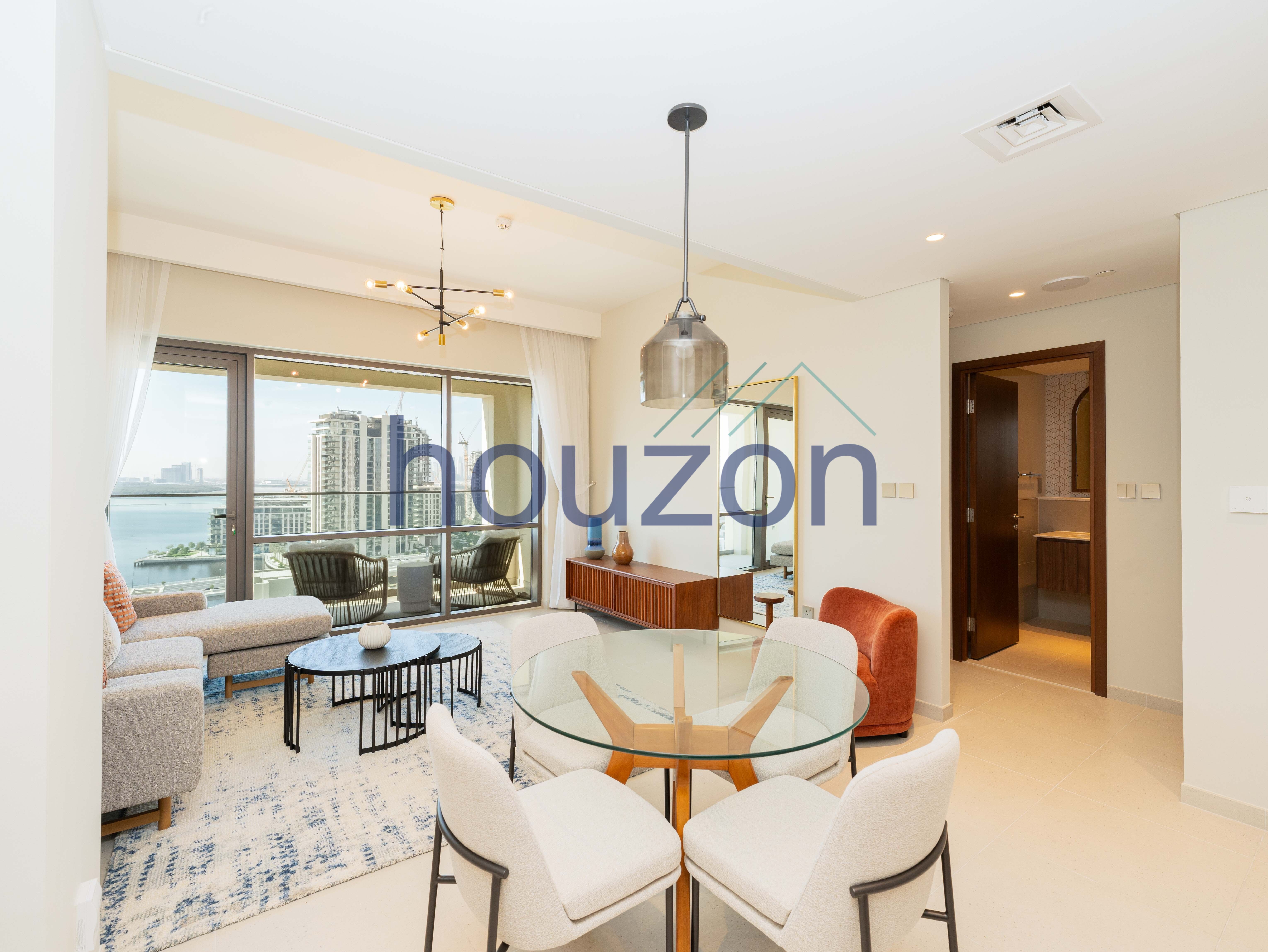 Luxury + Bright 1BR | Fully Furnished | Burj View