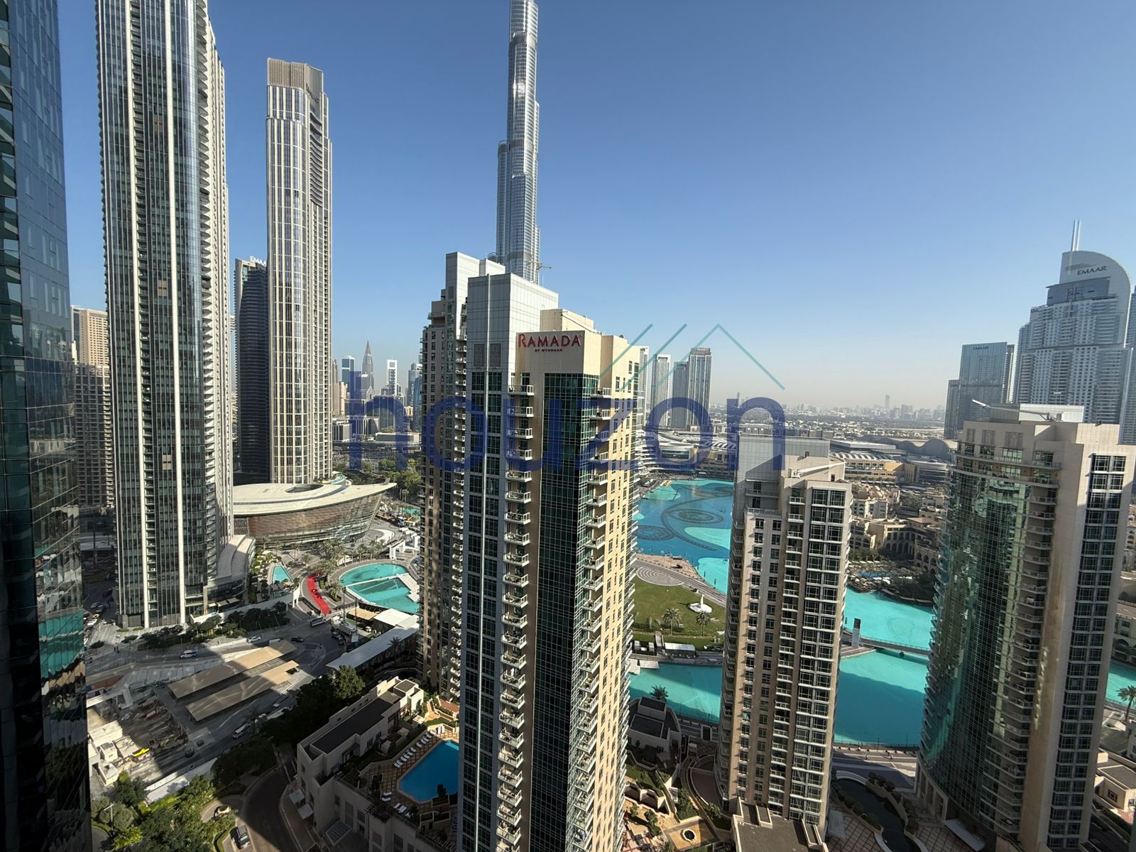 Bright 1BR | Chiller Free | Fountain+Burj Khalifa