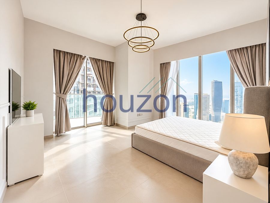 Burj + Fountain View | High Floor 3BR | Vacant