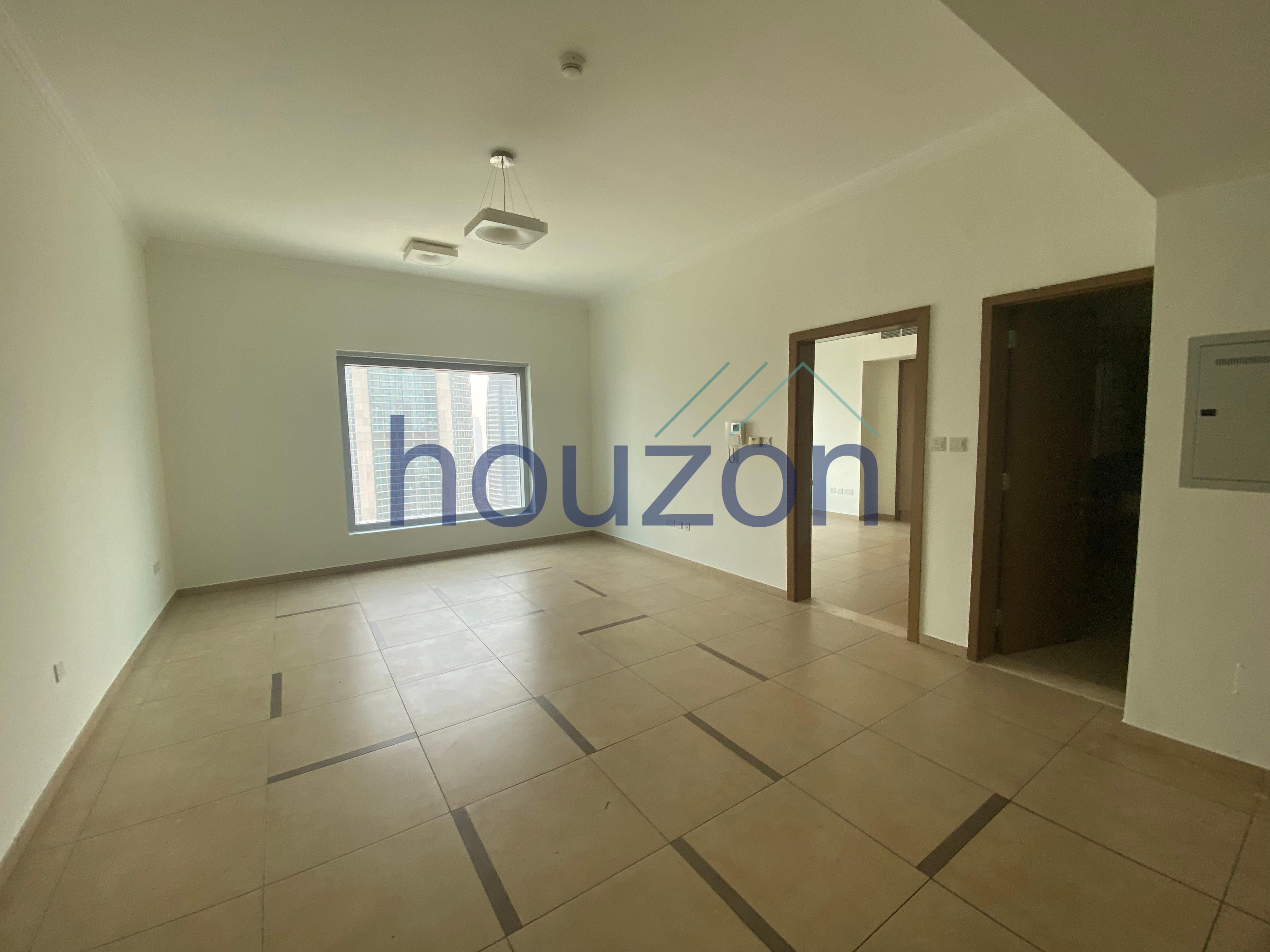 Bright 1BR | Burj View | Chiller Free | Vacant