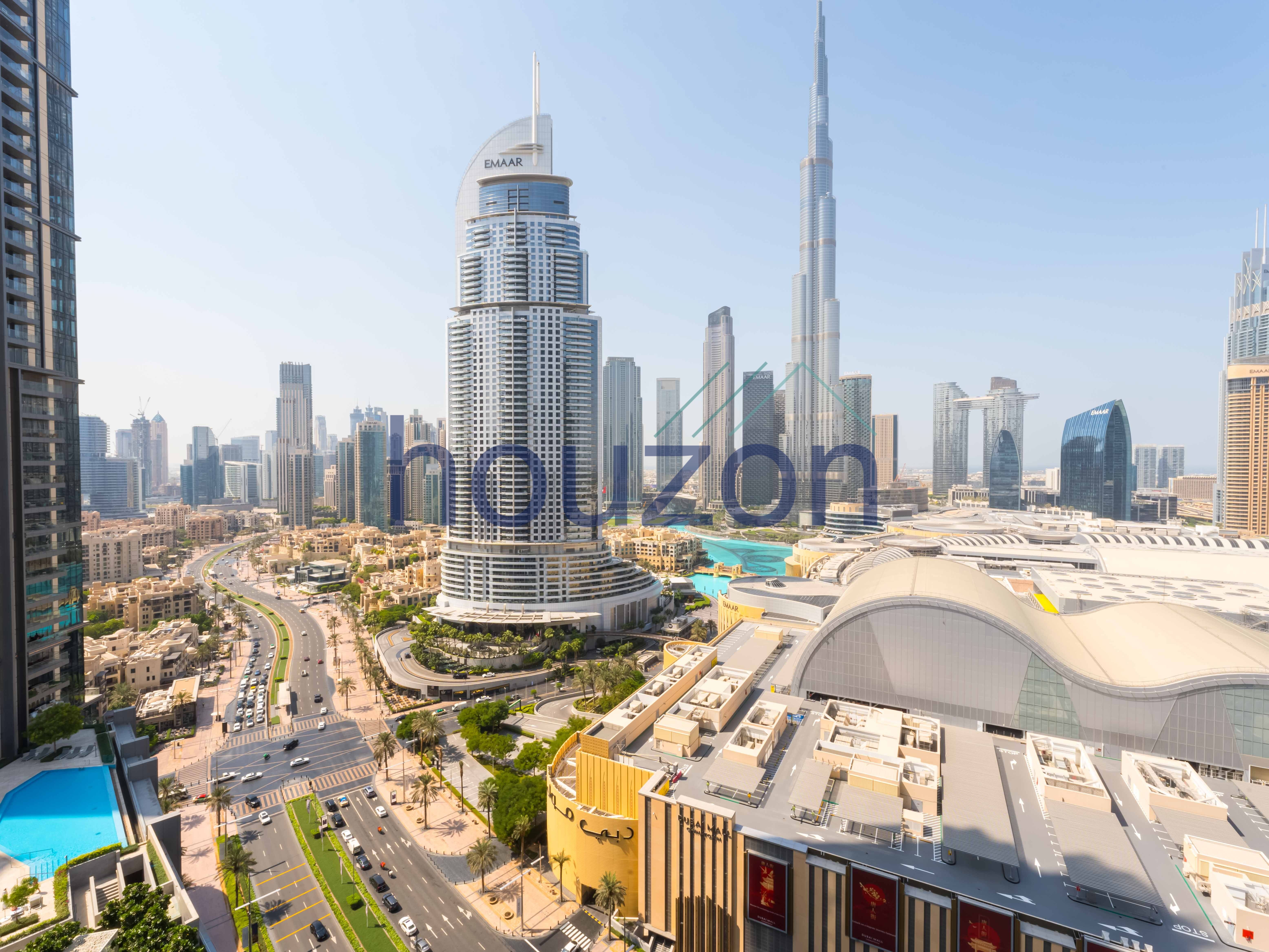 Luxury 1BR | Furnished | Burj + Fountain View
