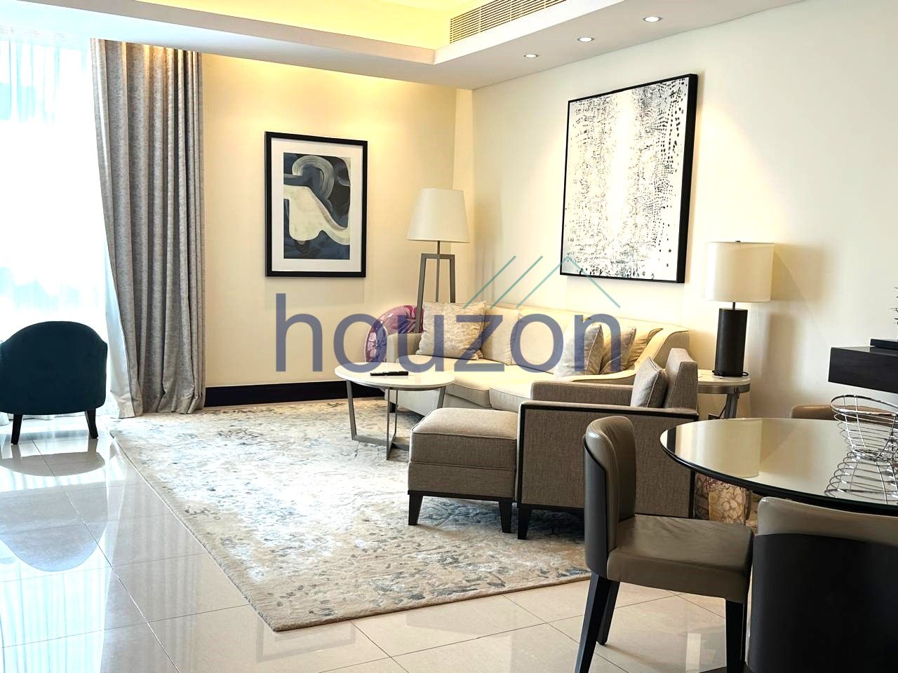 Luxury 1 BR | Furnished | Burj + Fountain View
