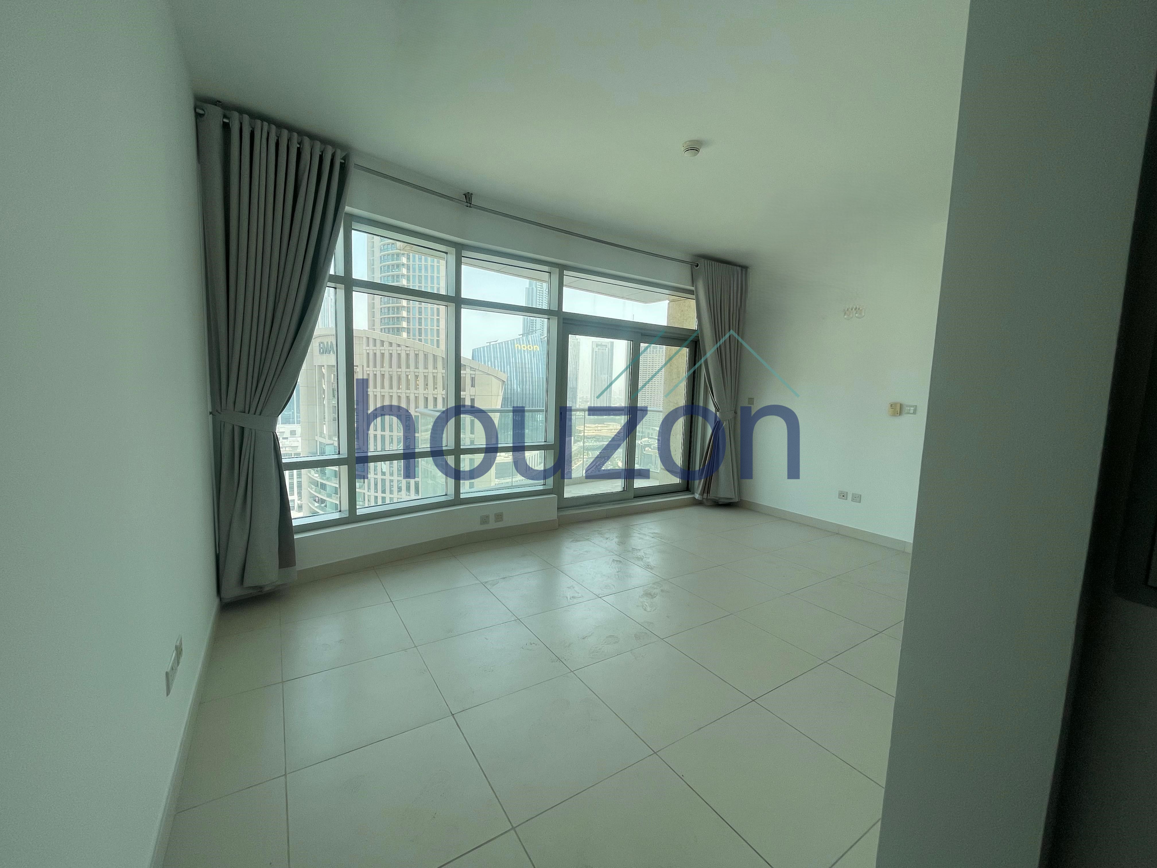 Spacious 1BR | Burj View | Higher floor
