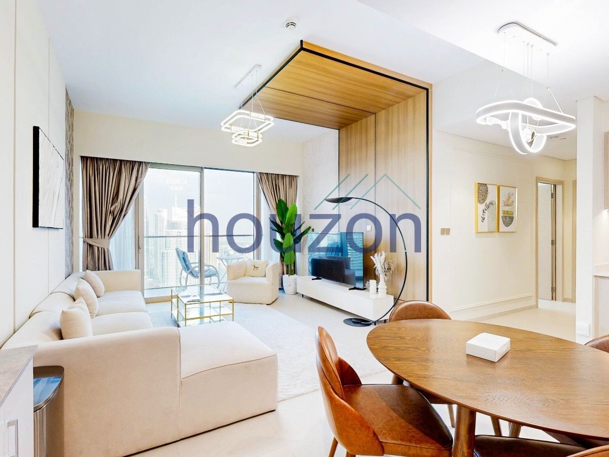 Luxurious 2BR | High Floor | Burj Khalifa View