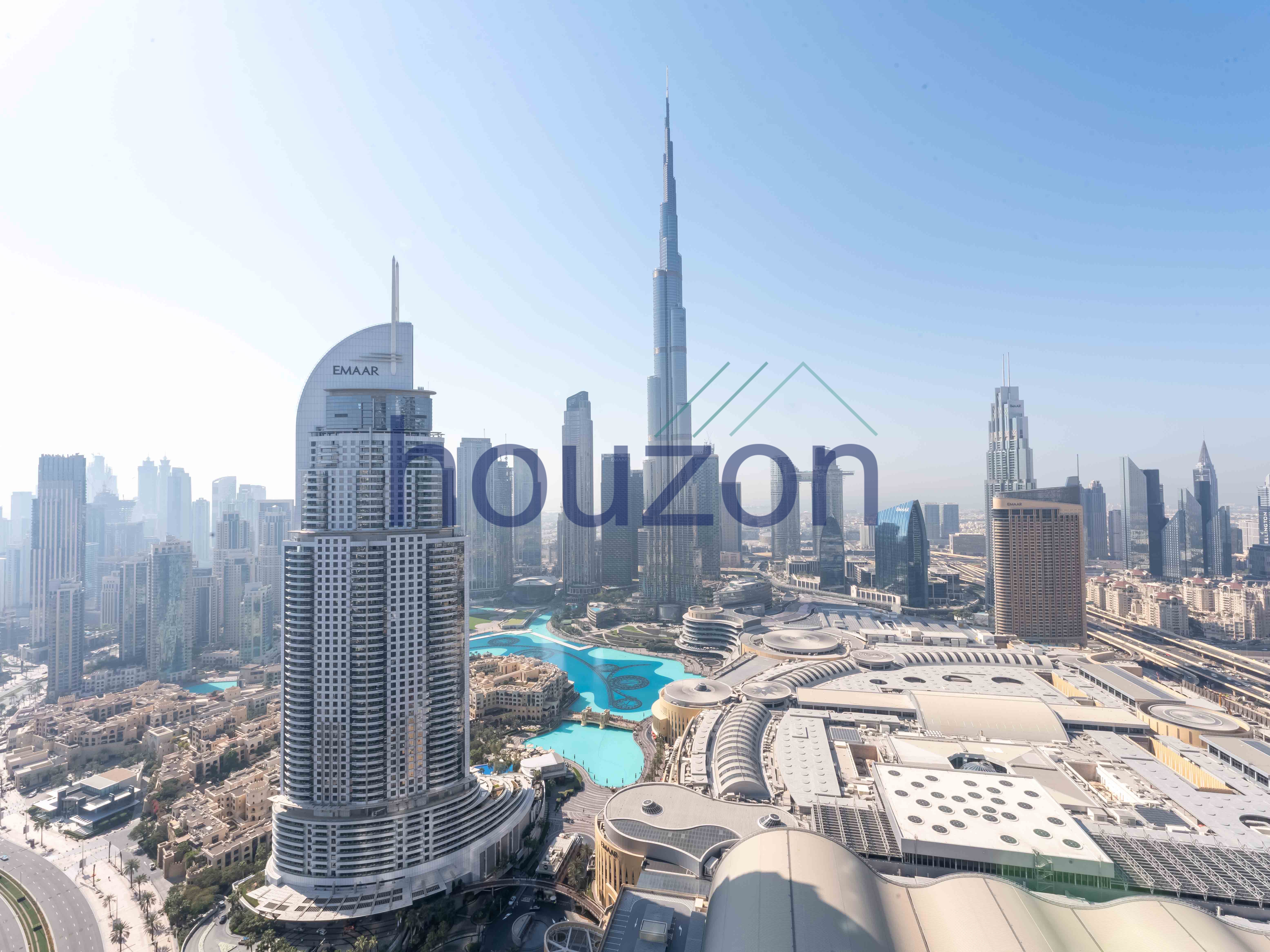 Luxury 3BR +M/Room | Mid Floor |Burj Khalifa View