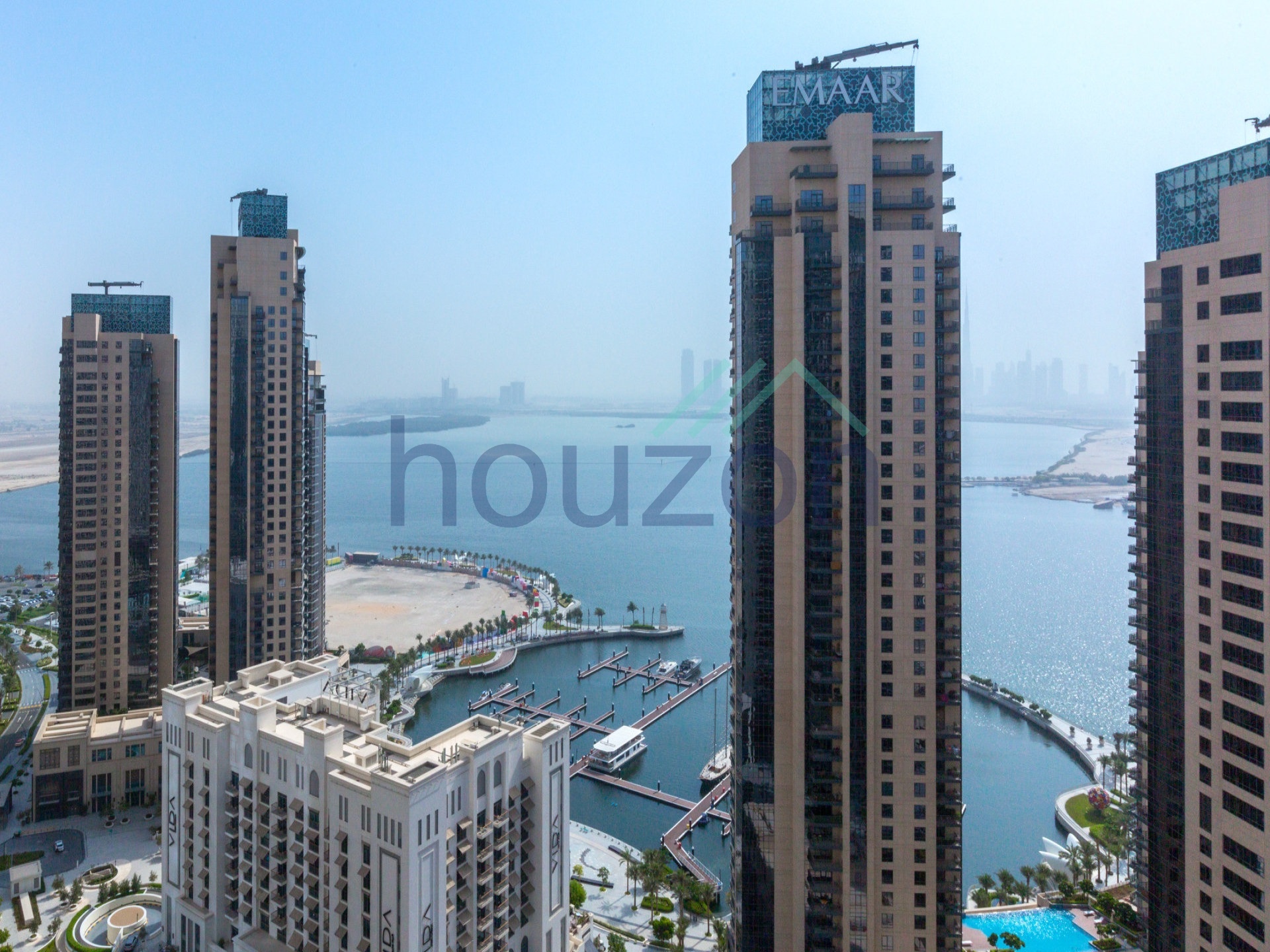 Modern + Elegant 2BR | Vacant | Sea & Marina View