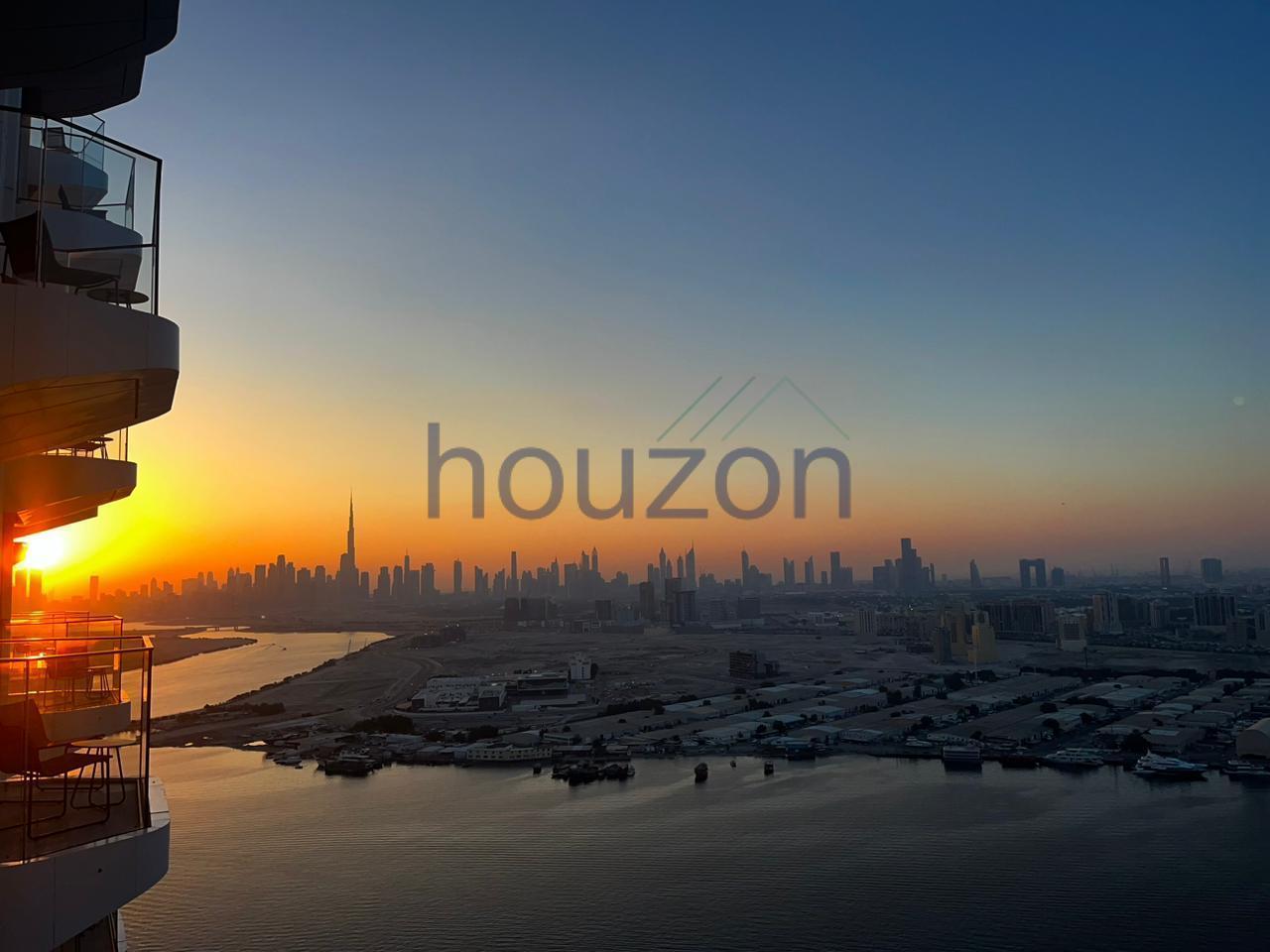 Brand New 2BR | Sea + City View | High Floor