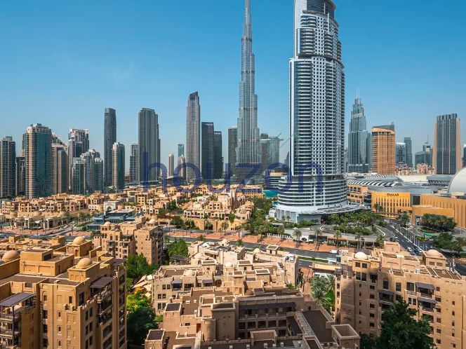 Luxurious+Modern 2BR | Burj Khalifa View | Vacant