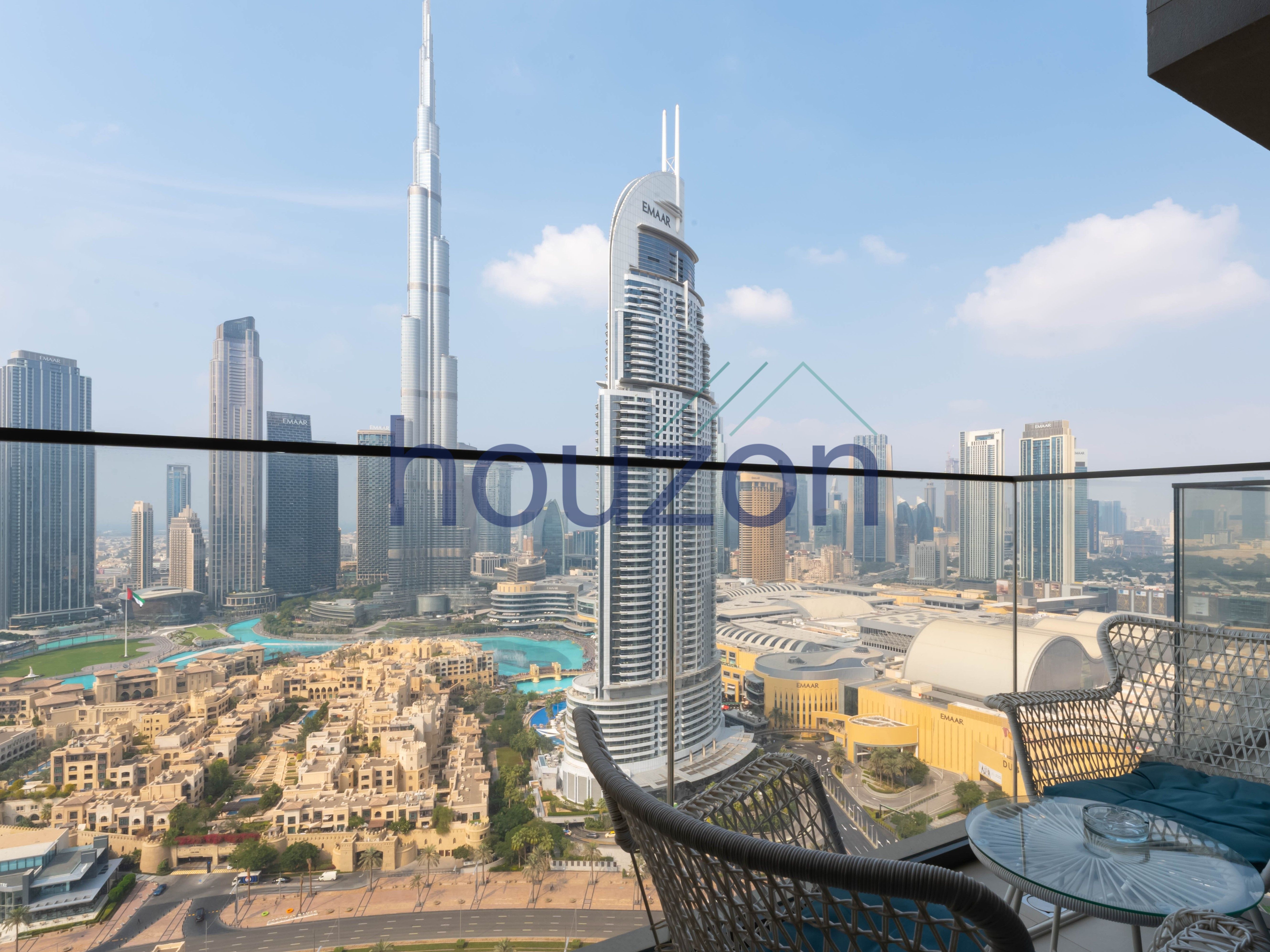 Spacious 2BR | Burj Khalifa + Fountain Views