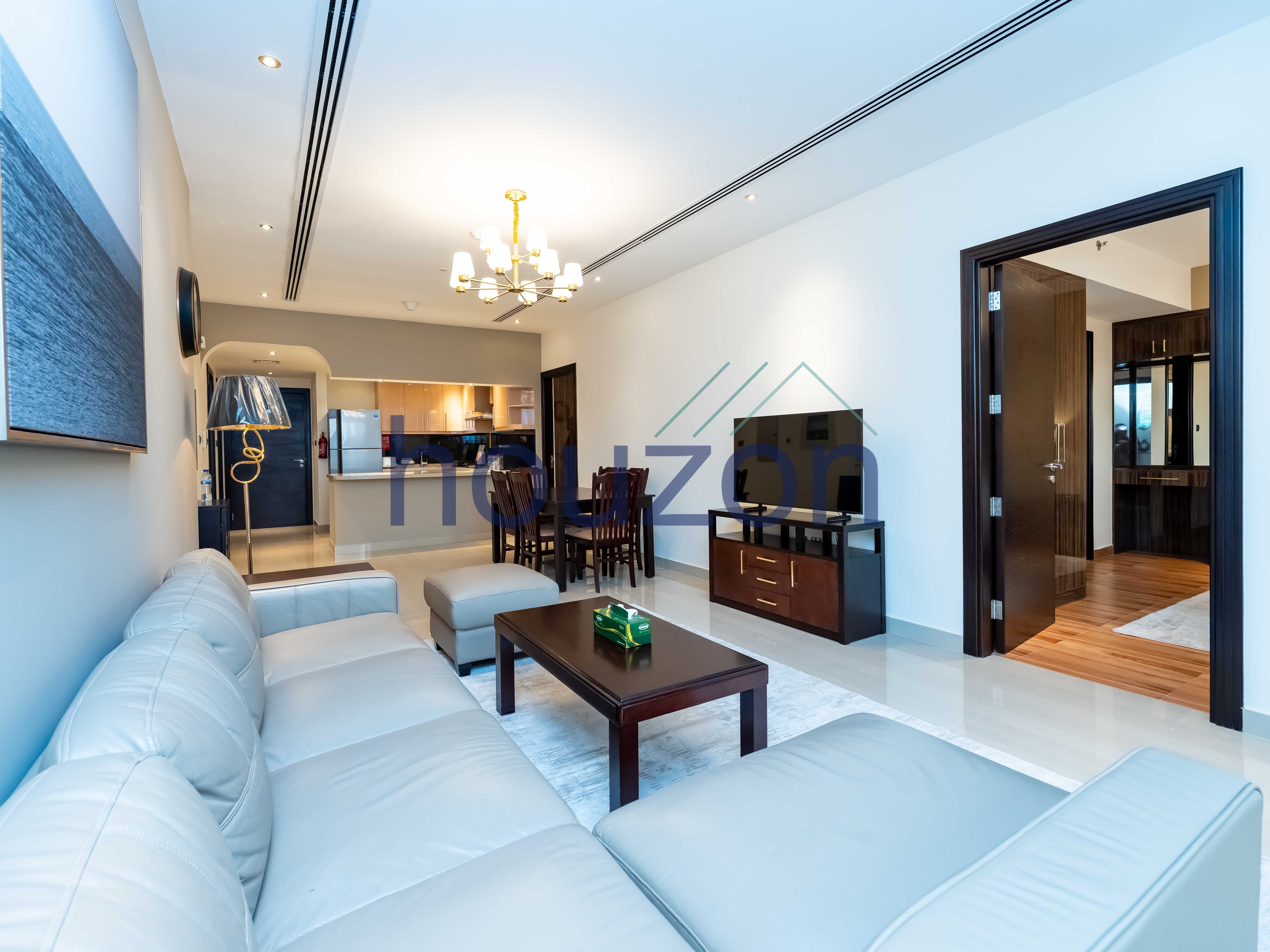 Spacious 2BR | Fully Furnished | Burj Khalifa View