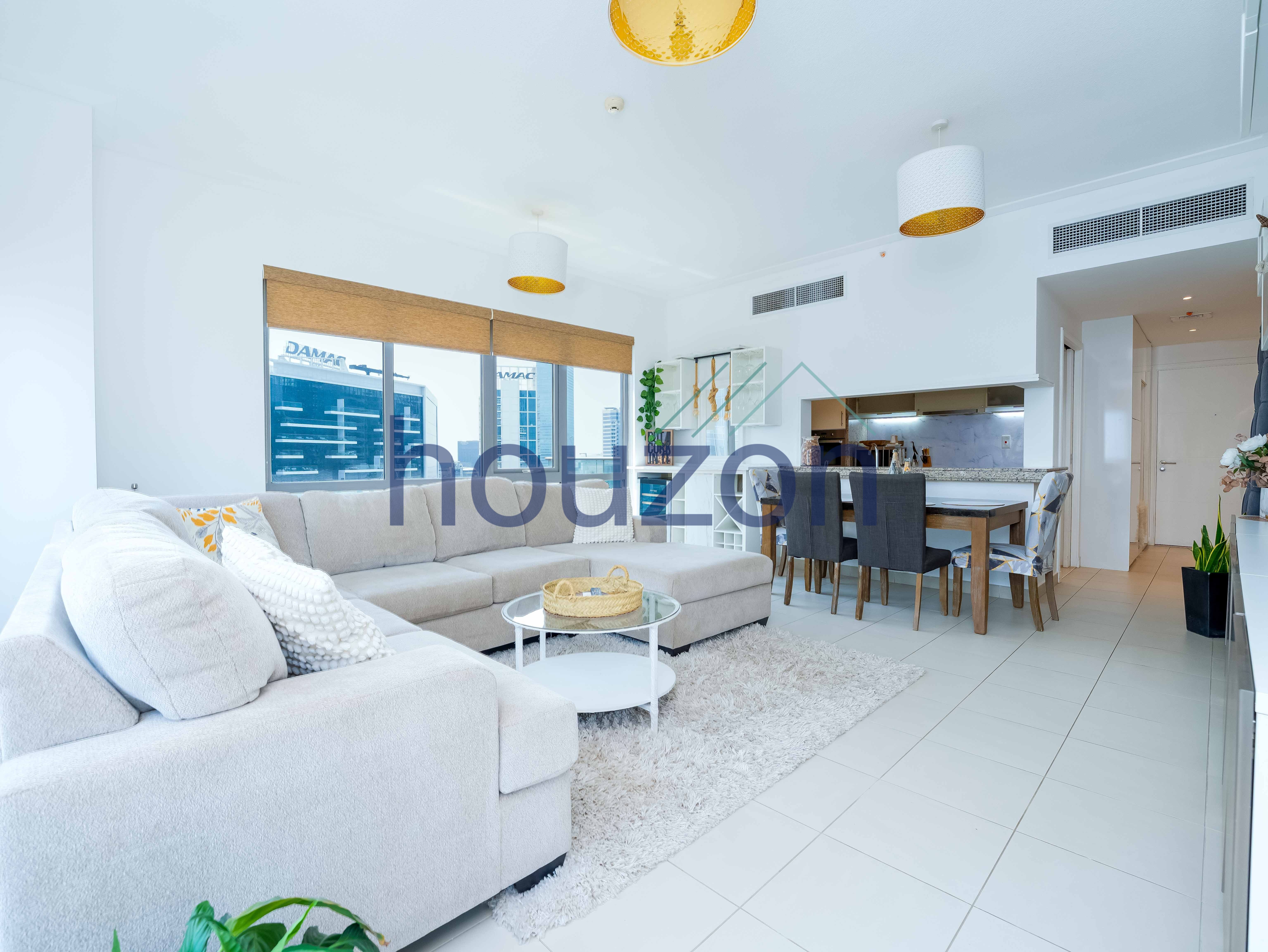 Bright + Spacious 1BR | High Floor | Furnished