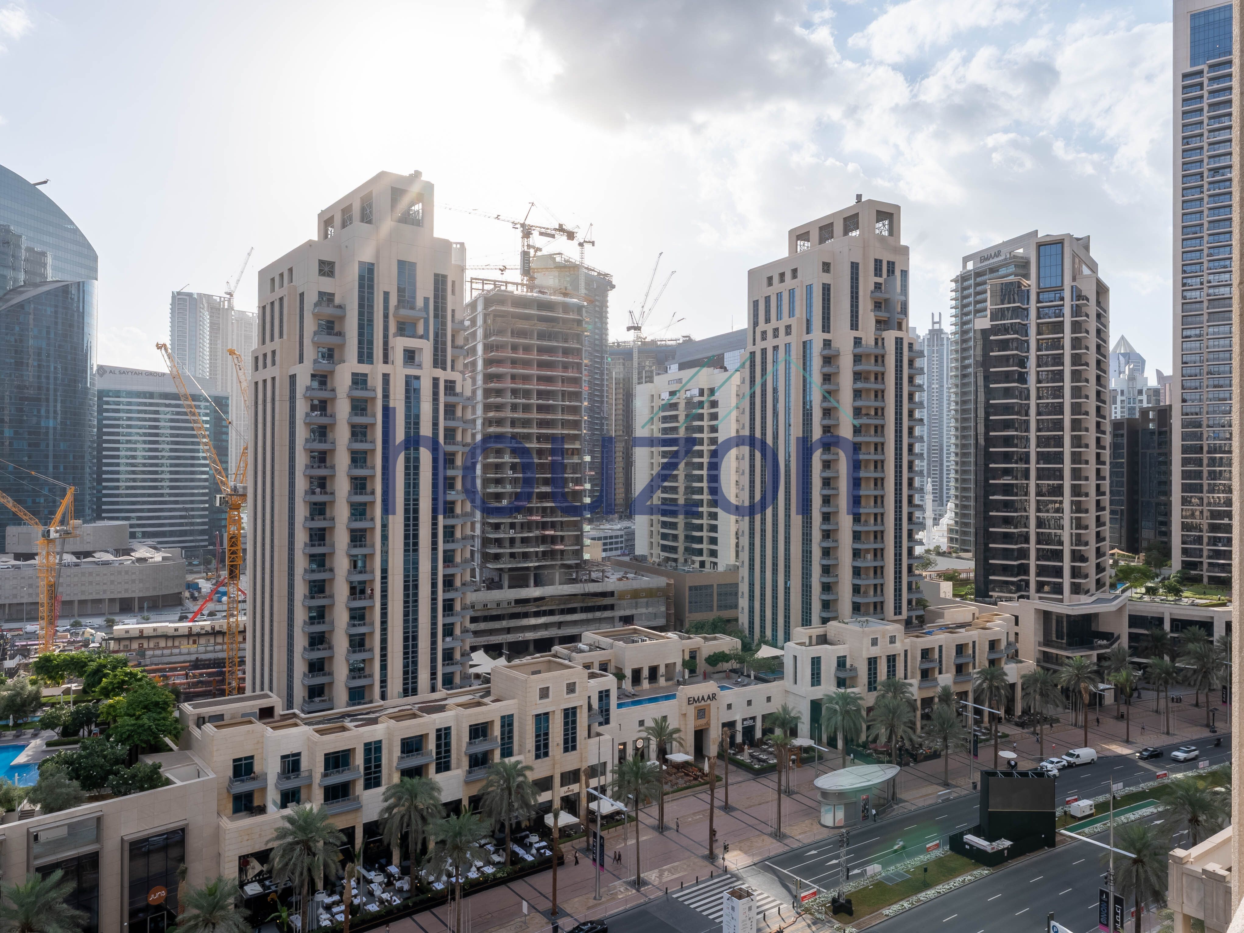 Furnished 1BR|Boulevard View |Investor Deal|Vacant