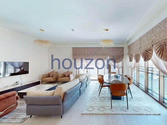 Spacious 3BR | Canal + Beach View | Furnished