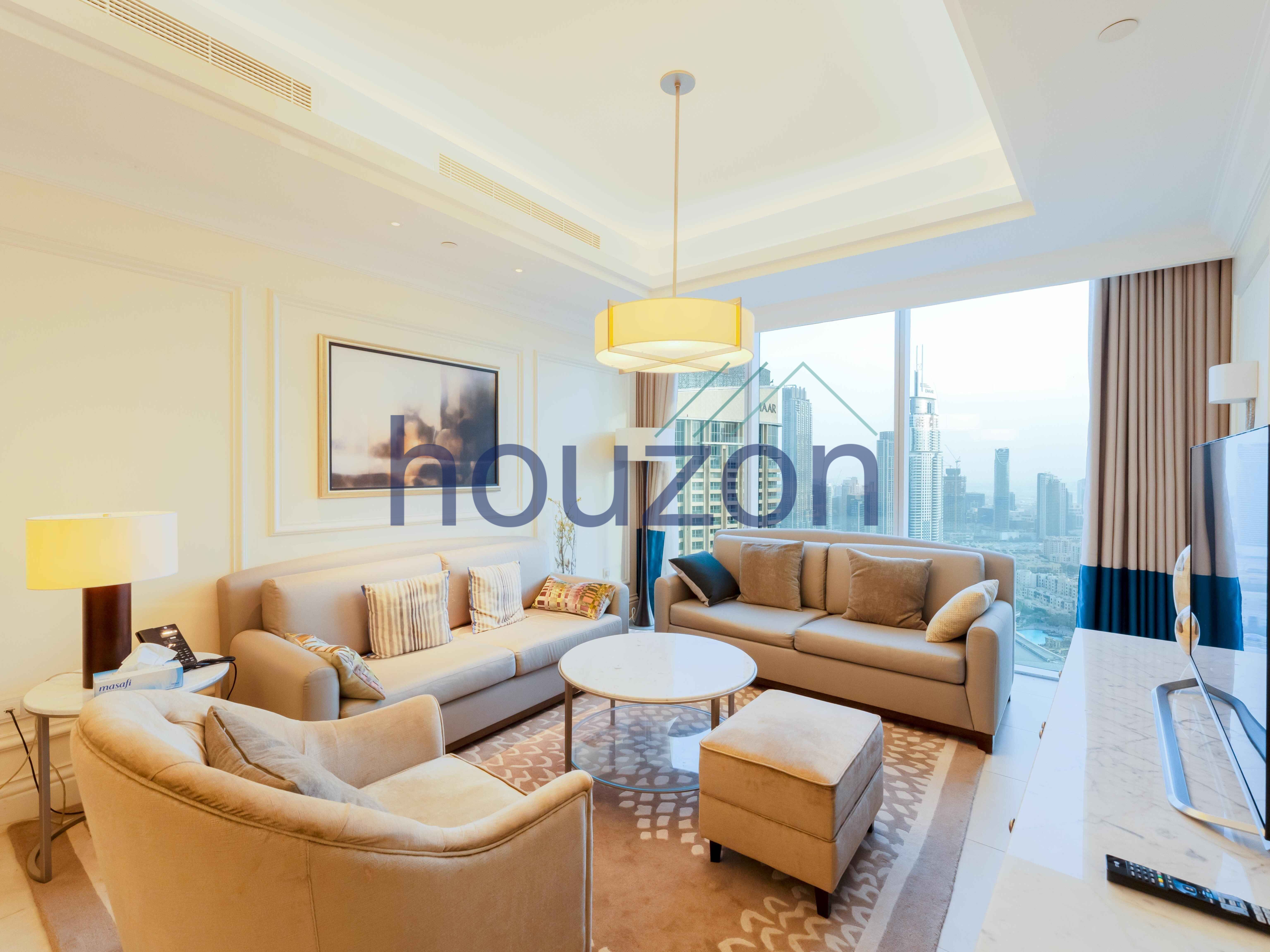 Modern 2BR | Burj Khalifa View | Bills Included