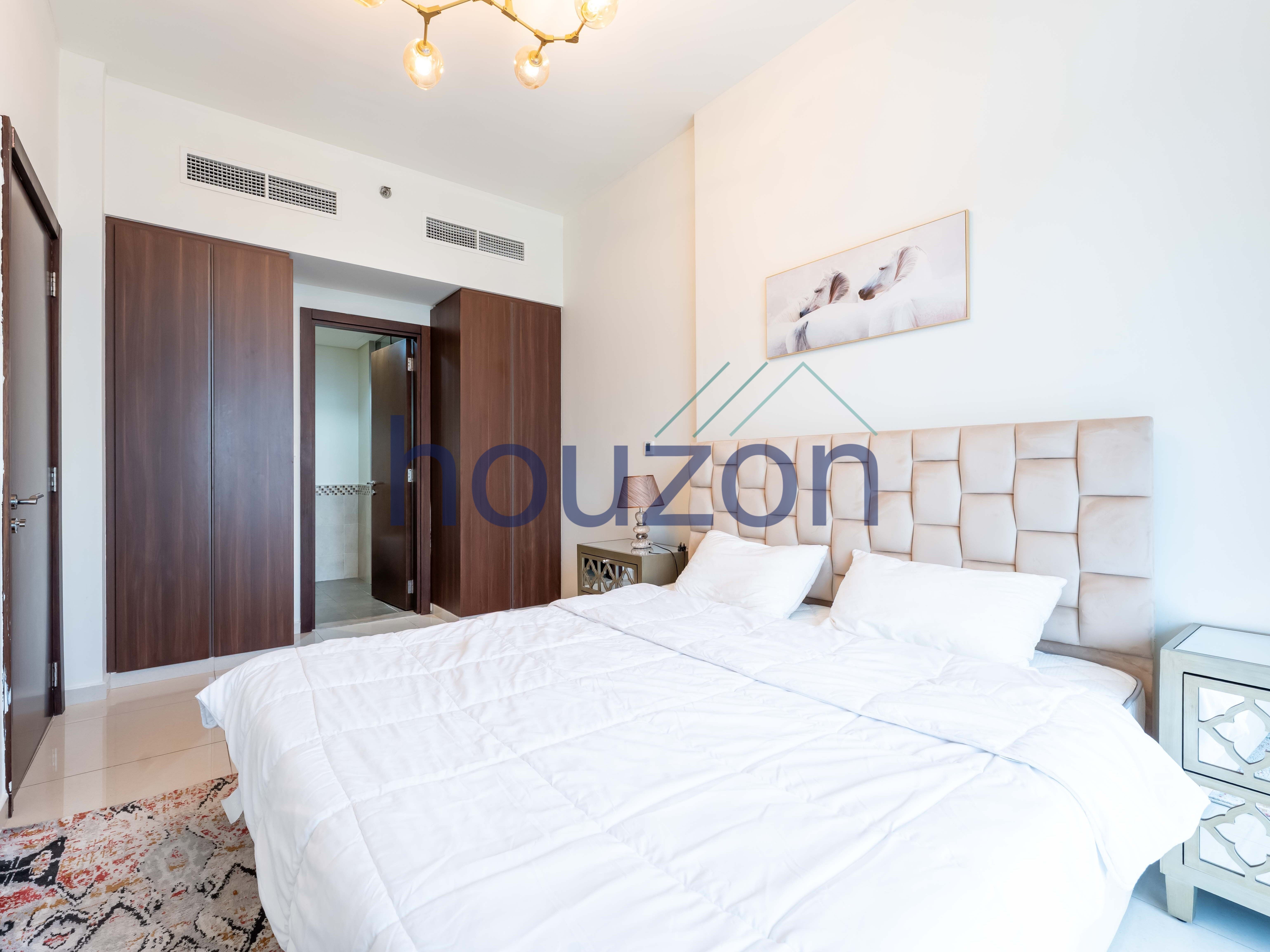 Modern 2BR | High Floor | Burj View | Vacant