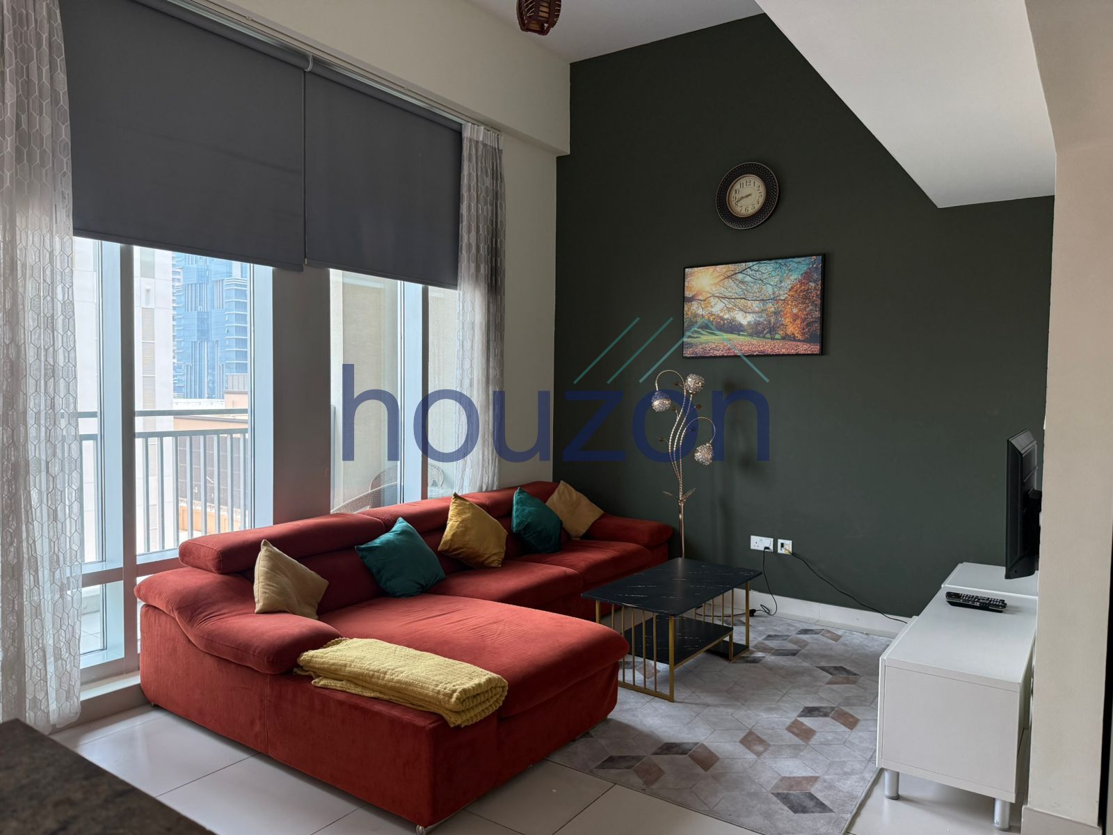 Furnished 1BR | Chiller Free | BLVD View | Vacant