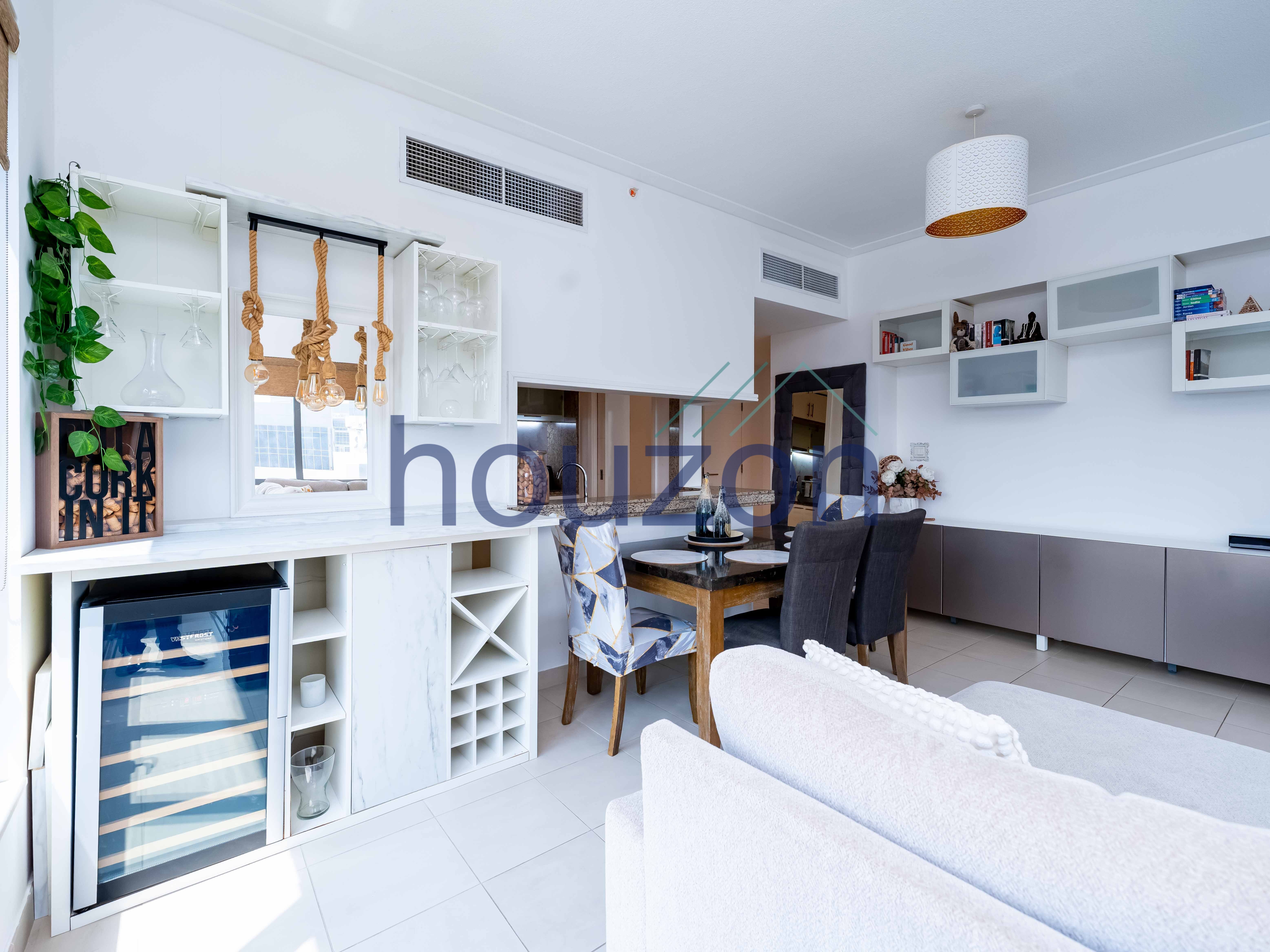 Bright + Spacious 1BR | High Floor | Furnished