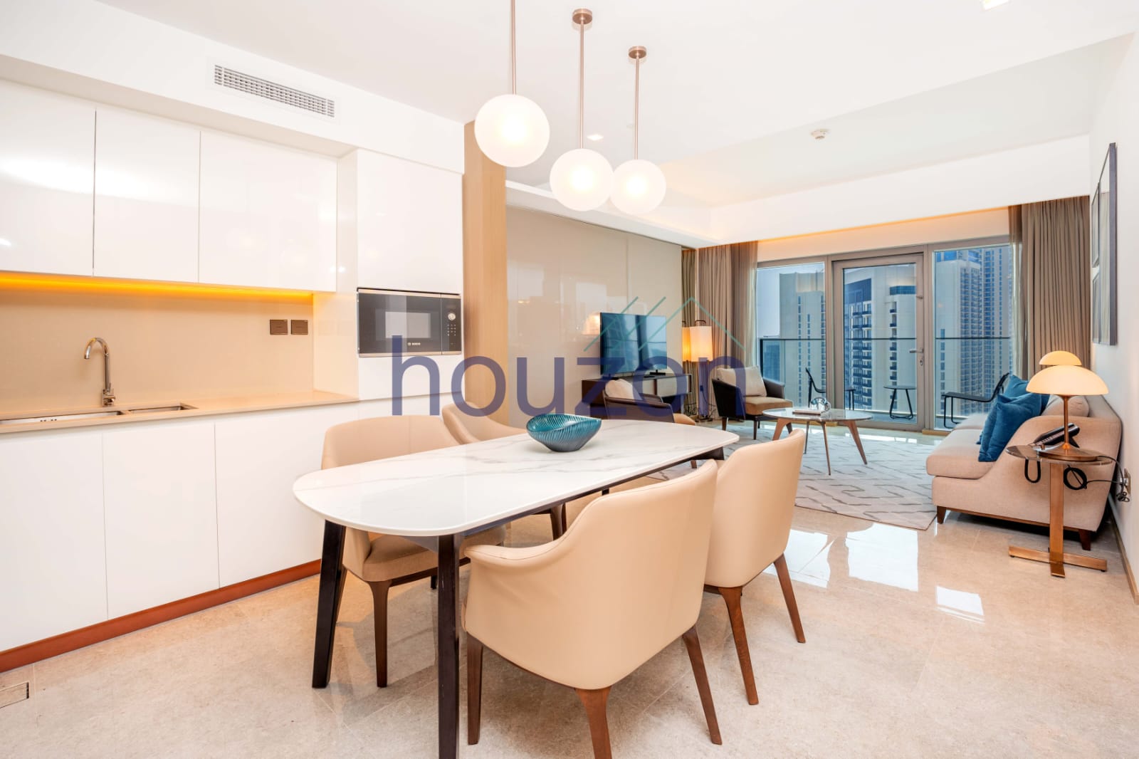 Luxurious 2BR | High Floor | Sea View | Burj View