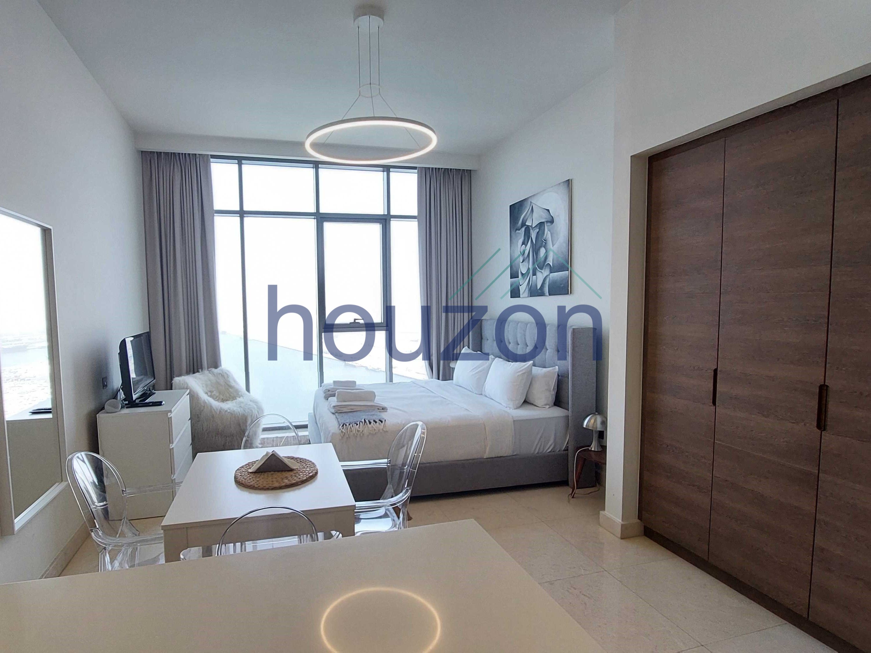 High Floor | Fully Furnished Studio | Sea View