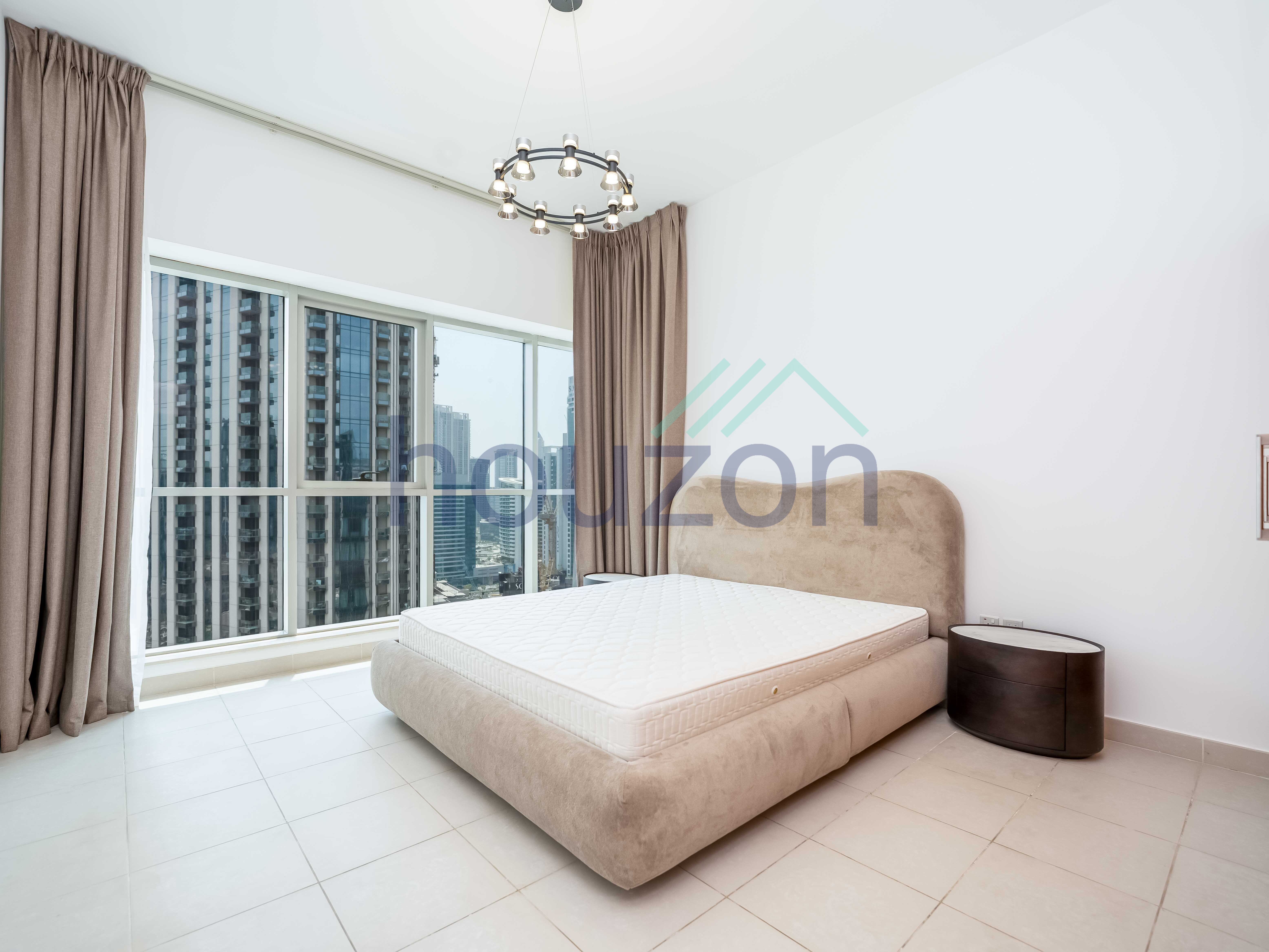 Spacious 1BR | Boulevard view | High floor