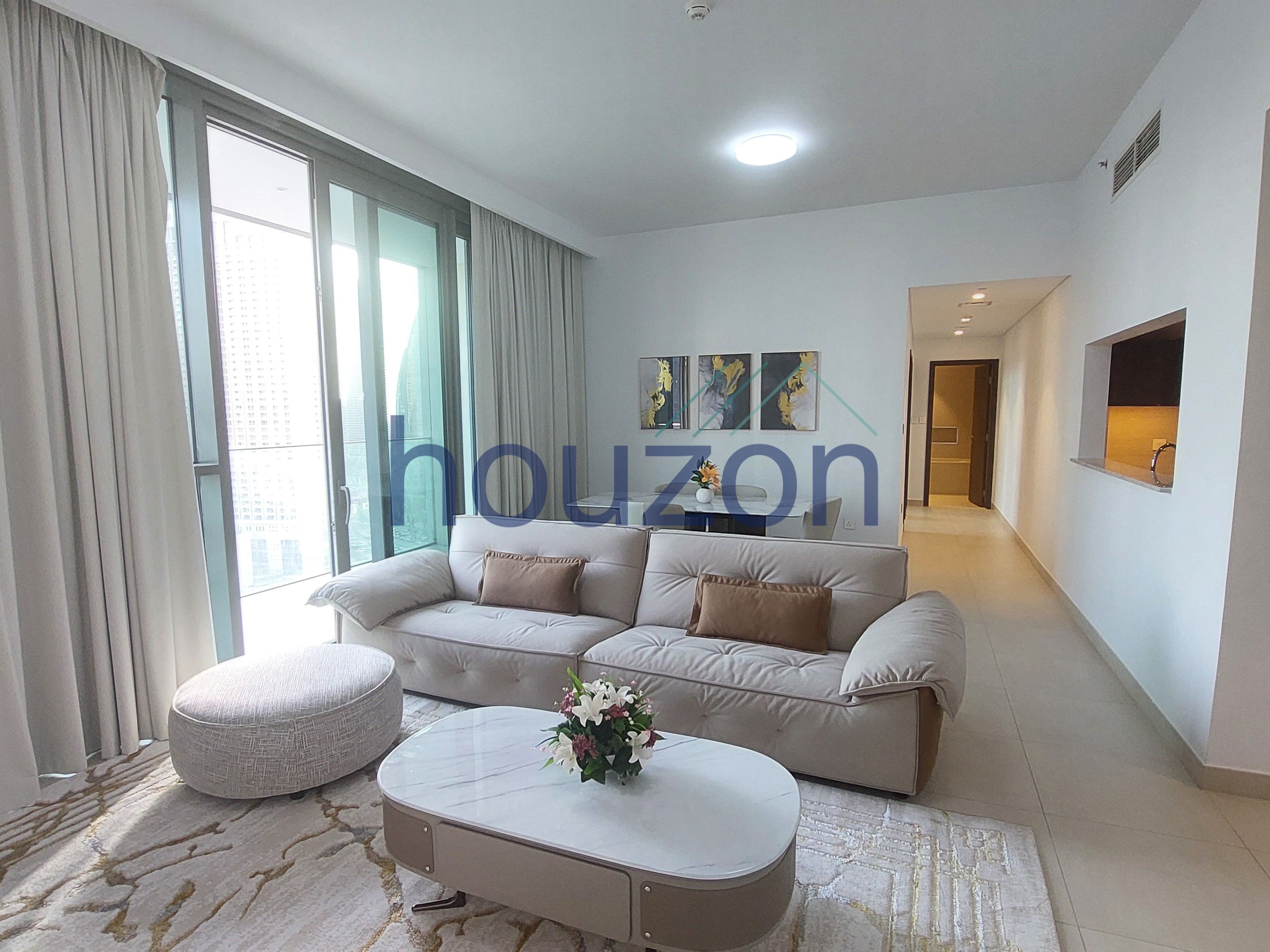 Stunning 3BR+M/R | Burj Khalifa View | Furnished