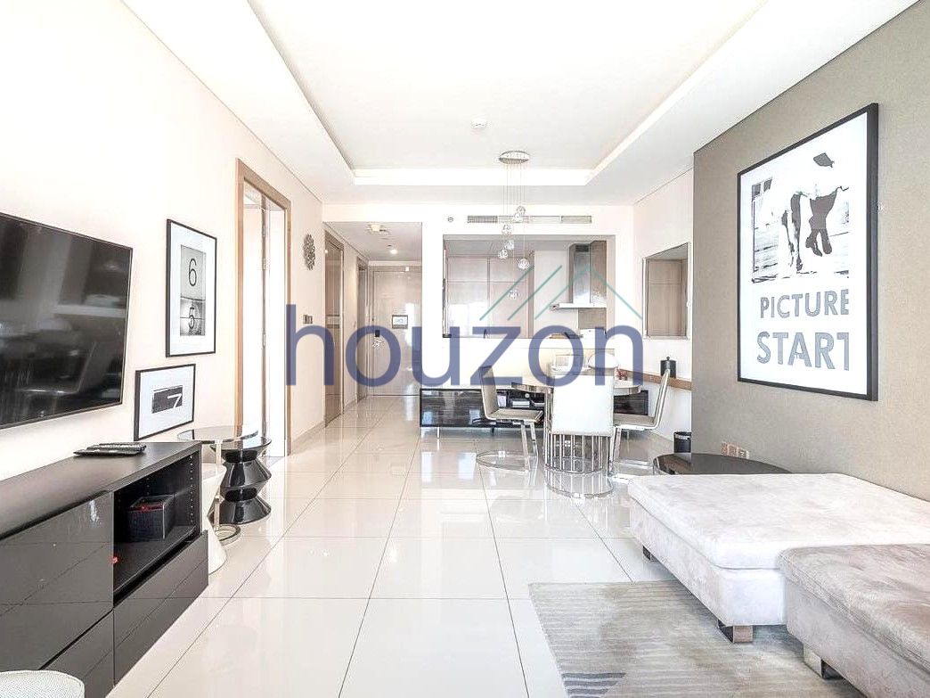Spacious + Bright 1BR | Furnished | High Floor