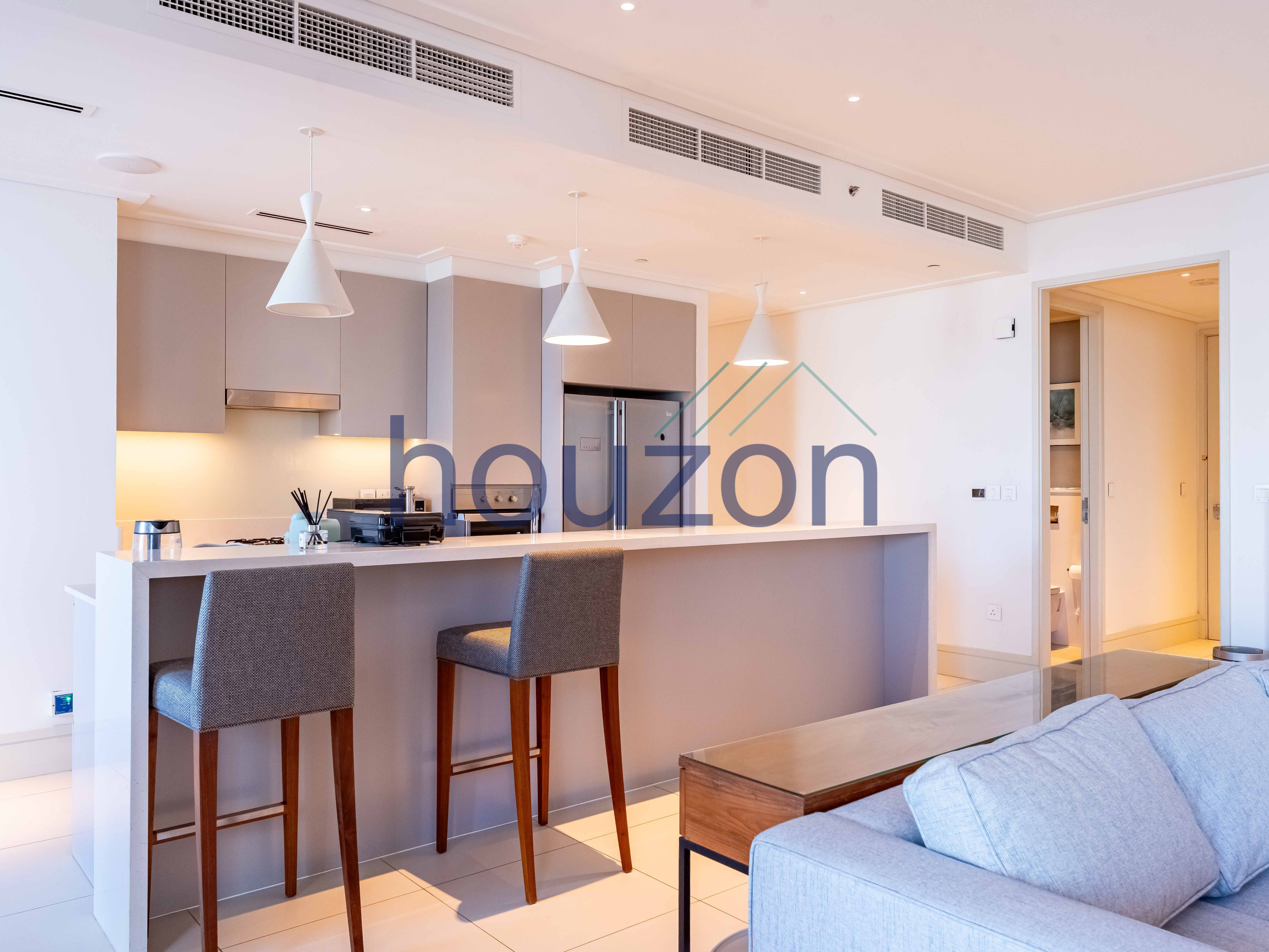 Branded 2BR+Study | Burj View | Spacious Layout